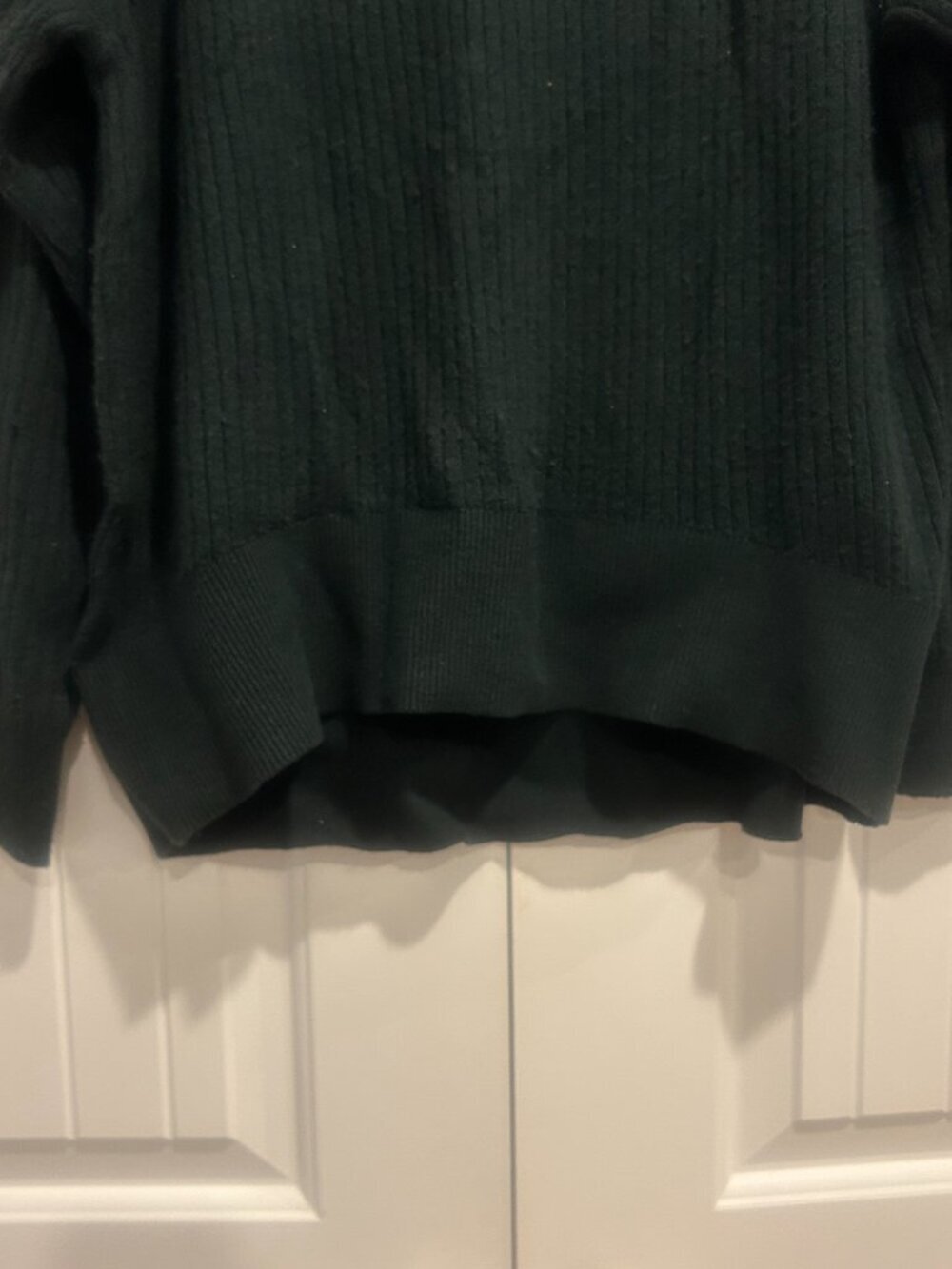 Spiritual Gangster Luxe Essential Doutzen Ballet Green Sweater Women’s Size S - Picture 4 of 7